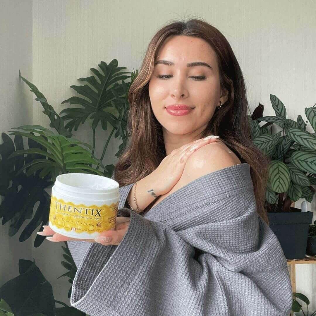 Thentix skin conditioner is the perfect solution for those searching for the best body lotion for sensitive skin or a good lotion for dry skin. Its unique formula is designed to provide intense hydration and nourishment to dry and sensitive skin.