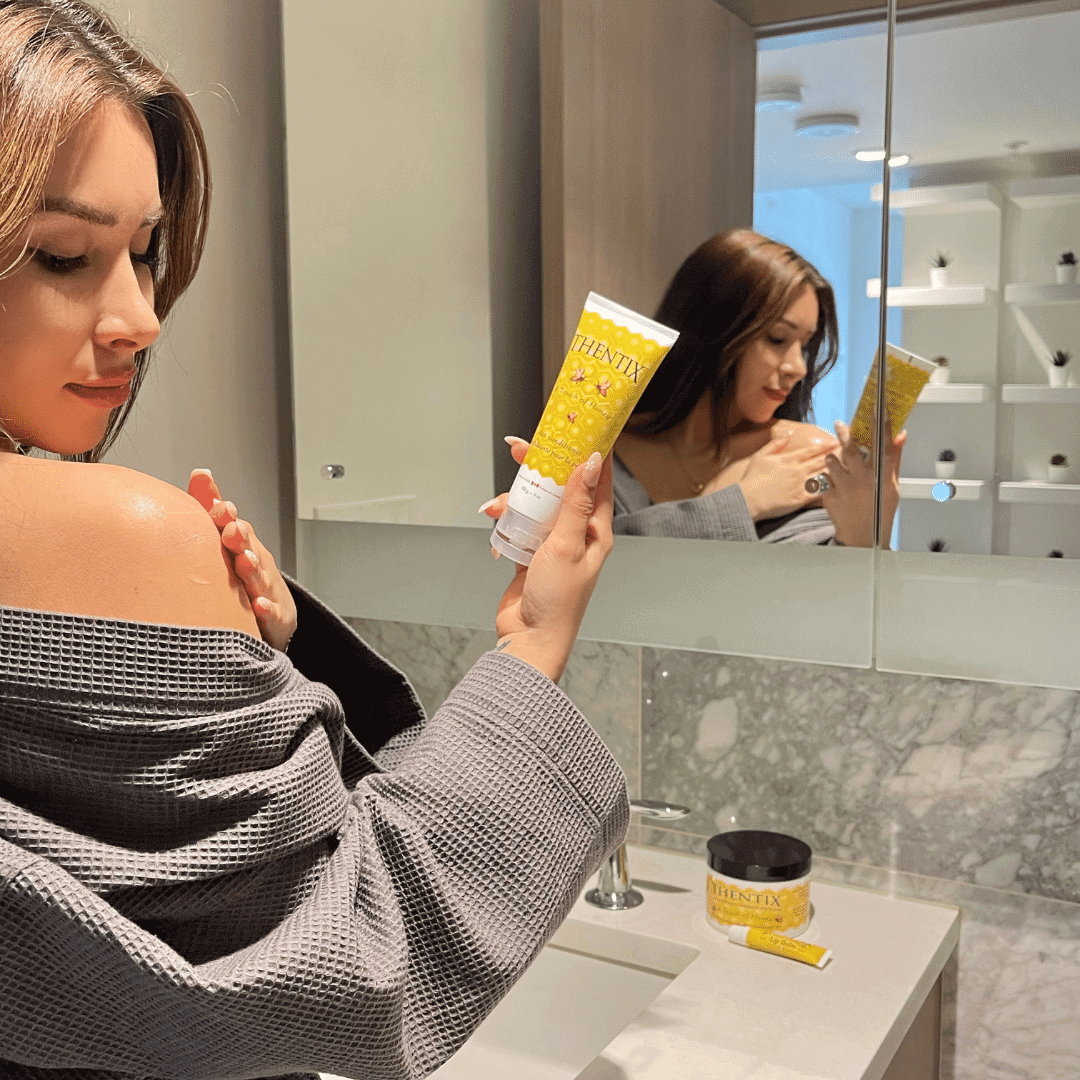 Thentix skin conditioner is your go-to solution for skin care for combination skin or super dry skin. Our expertly crafted face moisturizer for combination skin is designed to provide intense hydration to both dry and oily areas.