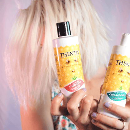 If you're looking for the best sulfate free shampoo, Thentix shampoo is a great choice that ticks multiple boxes. It's not only the best shampoo for colored hair, but also the best shampoo for dry scalp because its gentle formula nourishes and strengthens