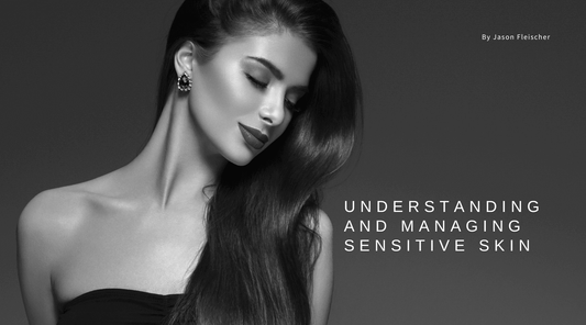 Woman with beautiful skin representing moisturizer for sensitive skin in an elegant portrait.