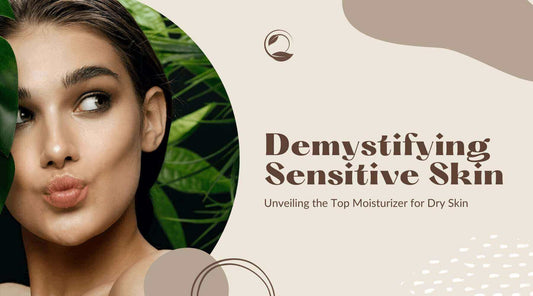 Demystifying Sensitive Skin: Discover the lightweight moisturizer for dry skin with botanical ingredients.