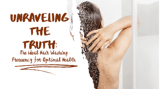 Person washing hair in the shower, exploring how often should I wash my hair for optimal health.