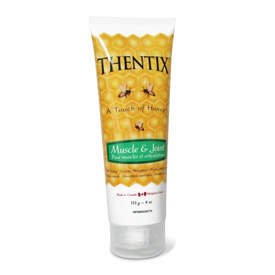 Thentix Muscle and Joint is an all natural pain relief cream. It's made with capsicum to deliver heat to the treated area and can be used for muscle pain relief, arthritis pain relief, or sore muscles after going to the gym.