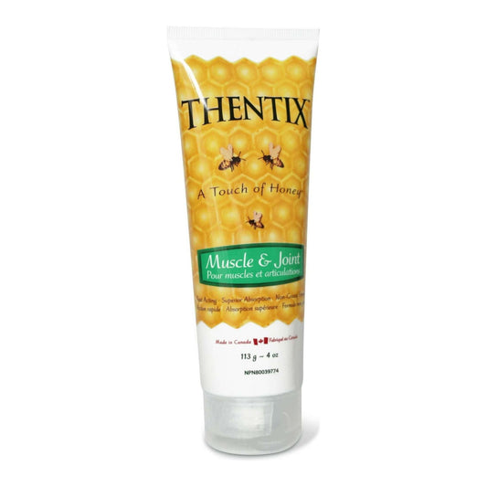 Thentix Muscle and Joint formula is an effective solution for those experiencing sore thigh muscles and sore leg muscles, as well as nerve relief.