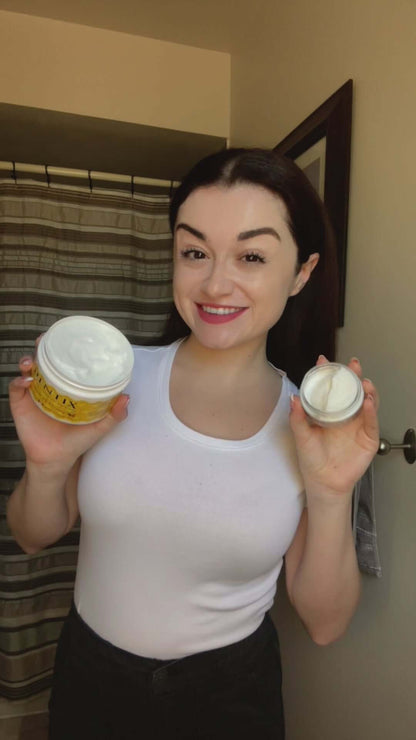 Woman applying Thentix Face Cream, the best night cream for sensitive skin and a top moisturizer for mature or dry skin. A standout from the best skin care brand for radiant, hydrated skin.