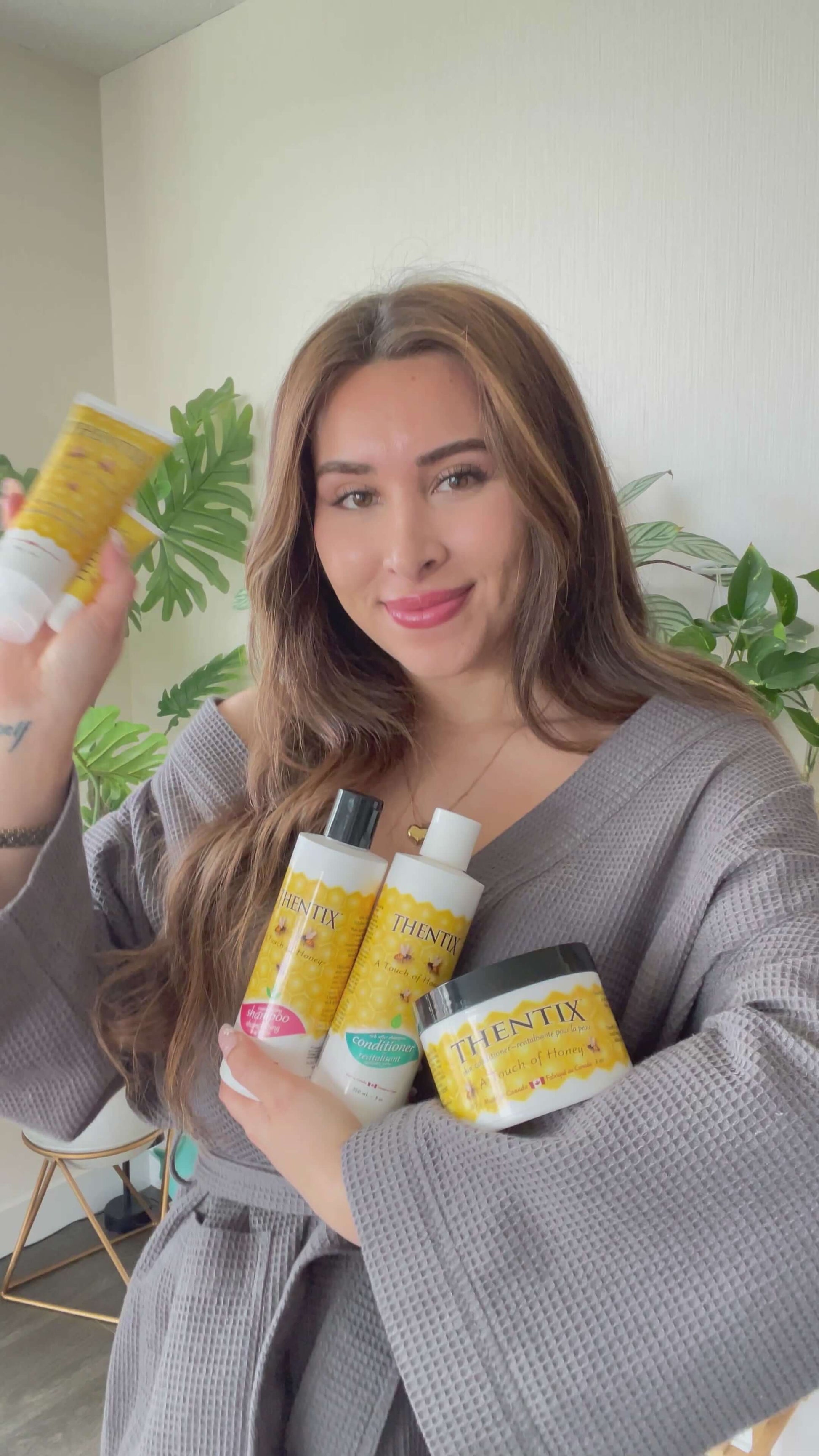Video on Thentix Skin Conditioner—cruelty-free care for sensitive skin, plus beauty and hair care essentials like shampoo and conditioner.